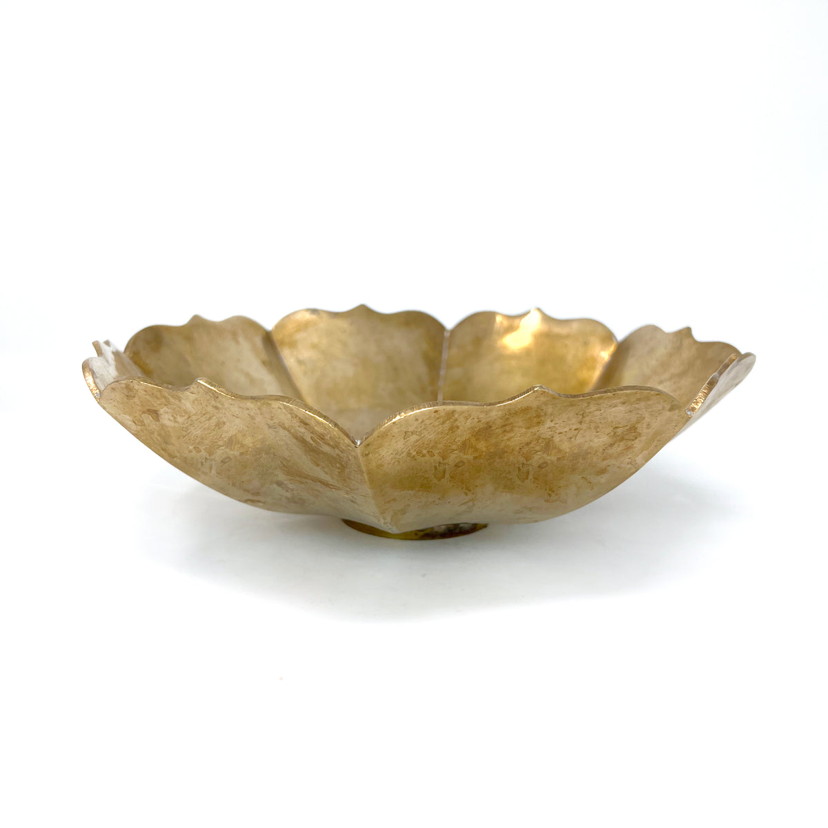 BRASS LOTUS BOWL Old Flame Candle Co